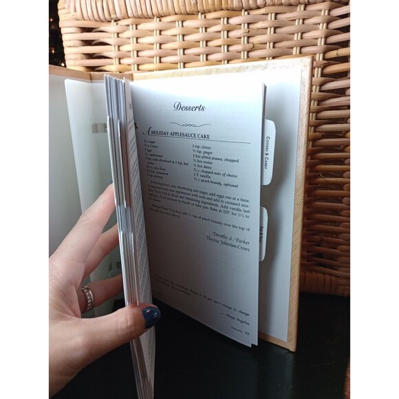 Heart Of The Triad Quilt Guild Cookbook Kernersville, NC 2006 Hardcover Binder - Picture 3 of 7